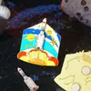 Set de Pines Magnéticos Creativos para Refrigerador de Aeroespacial con Bolígrafo de Firma - Un Regalo de Cumpleaños para Amigos o Premio para Estudiantes