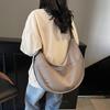 Bolsa de Ombro Casual de Grande Capacidade Transfronteiriça Moda 2025 Nova Bolsa Transversal Versátil Bolsa Dumpling Personalizada Comércio Exterior Trabalho