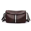 Nova bolsa de ombro masculina de couro genuíno Bolsa masculina casual elegante à prova d'água Cross estilo coreano Crossbody Bolsa masculina High-end Sense