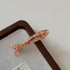 Pinza para el Cabello con Patrón de Peces Lindos de Ácido Acético Estilo Y2K Dulce Fresco Pinza para Flequillo Pinza Lateral Pasador Pinza de Pato Accesorio para el Cabello Nuevo Estilo