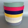 Tiras de Borde de Poliéster de Colores, Toalla de Sarga Lisa, Tiras de Borde para Textiles del Hogar, Ropa Bolsas, Tela de Borde de Poliéster