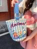 Bolsa de lona personalizada, bolsa tipo cubo de terciopelo a cuadros de cristal, bolsa de muñeca para guardar agua, lonchera especial cultural y creativa, bolsa de protección ambiental urgente