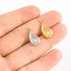 Acero Inoxidable 304 Colgantes Europeos y Americanos Forma de Gota Accesorios Hechos a Mano DIY Materiales para Hacer Collares Pulseras Joyería Venta al por Mayor Transfronteriza