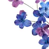 Flor de Orquídea de Seda Artificial, Tallo Único con Pétalos de Plástico, Decoración para Salón de Bodas, Flor Artificial, Varios Colores Disponibles, Flor para Manualidades