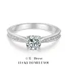 Anillo de pareja de moda, anillo de boda de diamantes ajustable, anillo de boda pequeño, libro rojo, misma propuesta de estilo recomendada