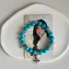 Pulsera de Corazón de Mango Estrella Perla Zirconia con Cuentas Estilo Yang Chaoyue para Mujer Diseño de Nicho Sentido de la Mano Pulsera de Alta Gama