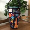 Venta al por mayor de fábrica taza de helado de dibujos animados 30 oz Taza para coche taza de vacío tapa taza de buceo resistente a caídas portátil bolsa de mano tapa de taza