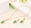 Fábrica especializada en la producción de Joyería de oro de 18K con diamantes y esmeraldas. Juego de Joyería de venta caliente en Medio Oriente, Europa y Estados Unidos.