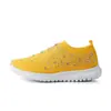 Comércio Exterior Transfronteiriço Tamanho Grande Primavera e Outono Nova Moda Lazer Strass Tecido Voador Estilo Esportivo Feminino Lazer Sapatos Femininos Pronta Entrega