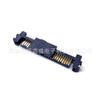 Suministro SATA7 +15 asiento macho de hundimiento conector SATA férula SATA zócalo SATA asiento hembra parche