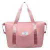 Bolsa de Viagem Expansível de Grande Capacidade Transfronteiriça Bolsa Portátil de Yoga Fitness para Mulheres Bolsa de Armazenamento de Curta Distância com Separação Seca e Úmida Bolsa de Bagagem