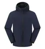 Roupas finas de assalto para outono e inverno logotipo personalizado vestuário de grupo de ferramentas de empresa vestuário de classe impressão de vestuário casaco quente para montanhismo ao ar livre