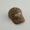 Gorra de niño europea y americana al por mayor moda cool letras de Boston protección solar para bebé estampado de leopardo personalidad gorra de béisbol para niño