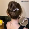Presilha de Garra de Abalone Exquisita de Alta Qualidade para Mulheres, Grampo para Parte de Trás da Cabeça com Parte de Trás Plana, Confortável de Usar, Presilha para Cabelo Liso, Acessório de Cabelo Versátil