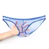 Ropa interior para hombre Comrade comercio exterior perspectiva europea y americana malla fina calzoncillos de cintura baja talla grande C- 034