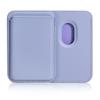 Adecuado para la Serie Apple 12-18 Soporte Magnético Portatarjetas, Material de PU Ecológico, Soporte Perezoso Magnético Fuerte Magsafe