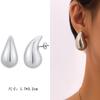 Pendientes colgantes transfronterizos europeos y americanos para mujer, diseño de alta gama, pendientes extragrandes con sentido del estilo retro de Hong Kong, joyería hueca para mujer.