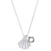 Collar de Perlas de Concha de Sirena de Amazon Exquisito Collar con Colgante de Nácar Blanco Lujo Ligero Cadena de Clavícula de Alta Gama para Mujer
