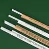 Palito de PLA descartável biodegradável atacado saco de papel palito para milk tea material de degradação de base biológica pla palito resistente à temperatura