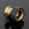 Torneira de máquina de lavar conversão torneira de cobre conector multifuncional conexão de água padrão pistola de lavagem de carro conexões de tubo de água macia