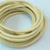 Cordón de piel sintética 3 mm redondo cordón para teléfono móvil correa de mano con núcleo recubierto correa para el hombro accesorio cordón para tejer DIY