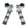 Pedales Modificados de Aleación de Aluminio para Motocicleta Antideslizantes Adecuados para Harley Pedales Universales Exportación Transfronteriza