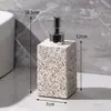 Botella de Desinfectante de Manos para Baño de Aspecto Elegante, Artículos para Lavabo, Juego de Cinco Piezas para Baño de Hotel, Adornos para Baño, Juego de Lavado
