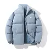 Roupas Masculinas Transfronteiriças Inverno 2025 Casal Esportes e Lazer Roupas de Algodão Masculino Acolchoado Espesso Quente Estudante Jaquetas e Casacos Acolchoados de Algodão para Mulheres