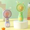 Lindo caracol ventilador de mano pequeño mini para estudiante ventilador de carga USB bolsillo exterior pequeño regalo caricatura