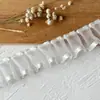 Accesorios con Adorno de Encaje Materiales DIY Decoración Ropa de Muñeca Cinta Volantes Pliegues Soporte Hecho a Mano Abanico