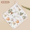 Toalla para niños algodón toalla cuadrada pequeña suave toalla facial para recién nacido toalla para saliva toalla facial especial para bebé se puede colgar