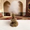 Acessórios Populares de Chapéu de Cordeiro de Xinjiang Grampo de Cabelo, Grampo de Cabelo Cultural Criativo de Bebê Cordeiro Fofo, Acessórios de Chapéu Estilo Étnico