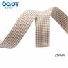 Baodong Accesorios para el Cabello DIY Accesorios para Ropa Tela de Algodón y Lino con Rayas de Espiga y Lazos Tejido de Cinta Hecho a Mano