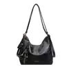 Bolso de axila vintage de alta gama para mujer de otoño, gran capacidad, elegante, versátil, mochila multifuncional, bolso cruzado para el trabajo