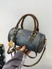 Bolsa Feminina Vintage Outono/Inverno 2025 Nova Tendência Casual Bolsa Transversal Estampa de Leopardo Moda Popular Este Ano Bolsa de Mão Bolsa Almofada