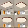Lámpara de techo LED de espectro completo estilo vintage para dormitorio, luminaria principal para comedores y salas de estar, diseño moderno minimalista de Zhongshan