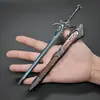 Espadas de leyendas Armas circundantes Baili Tu Su Burn Ji Jian Han Guang Jian Ba Xiaxijian Modelo de aleación Juguete para estudiantes