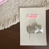 Novo Clipe de Cabelo Infantil com Laço Bordado de Flor em Renda de Algodão, Presilha Lateral, Clipe para Franja
