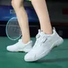 Zapatillas de Bádminton para Hombre, Hebilla Giratoria, Transpirables, Antideslizantes, Amortiguadoras, Zapatillas de Tenis Profesionales, Zapatillas de Tenis de Mesa Elegantes y Versátiles, Equilibradas