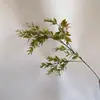 Plantas e Flores Artificiais Verdes Transfronteiriças, Cenário de Arranjo de Flores Artificiais, Grama de Mil Camadas, Pinheiro Nevoeiro, Arranjo de Flores Artificiais para Casa e Plantas para Paisagismo