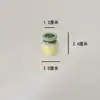 Casa de Boneca Mini Cozinha Casa de Brincar Infantil Pote de Cerâmica Vaso de Flores Comida em Miniatura Brinquedo Modelo Decoração de Cena