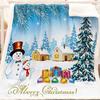 Cobertor de comércio exterior com tema de Natal, cobertor de flanela com envelope impresso, cobertor infantil, intervalo para almoço, ar condicionado, cobertor de bebê