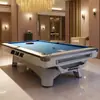 Reglas de la Mesa de Billar de 9 Bolas Bao Kou, Taco de Piscina Bolo Nine-Ball Garden, Estándar de Mesa de Billar Shiwang, Fábrica de Mesas de Billar Futian