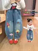 Pantalones para Niñas 2026 Nueva Moda Primavera y Otoño Jeans Casuales de Otoño para Niñas y Bebés, Pantalones Curvos