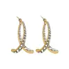 Brincos de Prata 925 com Agulha Personalizados Estilo Coreano com Diamantes Cintilantes Brincos Cruzados em Forma de Arco Geométrico Cauda de Peixe Acessórios de Moda Versáteis Atacado