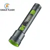 Linterna LED de Aleación de Aluminio con Zoom Recargable, Luz de Posición Lateral, Luz de Advertencia, Luz de Trabajo, Iluminación Exterior, Modelo Nuevo Transfronterizo