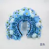 Grampo de cabelo Quanzhou Xunpu Flor L03 Headwear Acabado Seda Flor Hairband Grinalda Hanfu Acessórios Flor Headband Foto Tiro