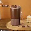 Caneca de café 304 aço inoxidável copo térmico ao ar livre alto valor homens e mulheres estudante carro copo de água copo de presente personalizado