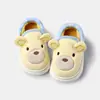 Zapatillas de Algodón de Dibujos Animados Happy Mary Zapatos de Algodón Hogar Interior Niñas Niños Bebé Zapatillas de Algodón Zapatos de Algodón para Niños