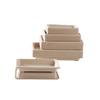 Caja de Sushi Desechable Ecológica Degradable Caja de Embalaje Comercial para Llevar Rectangular Plato Japonés para Sushi Embalaje Fiambrera